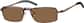 Angle view of Rectangle Polarized Magnetic Snap-on 589515 in Brown thumbnail