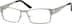 Rectangle Glasses 591511 in Silver