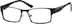 Rectangle Glasses 591521 in Black