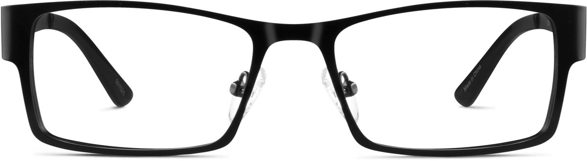 Black Rectangle Glasses