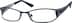 Rectangle Glasses 592216 in Blue