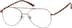 Aviator Glasses 594615 in Brown