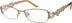 Oval Glasses 597314 in Gold