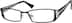 Rectangle Glasses 598721 in Black