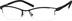 Rectangle Glasses 598921 in Black