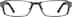 Rectangle Glasses 599012 in Gray