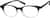 Angle view of Round Glasses 600012 in Gray thumbnail