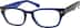 Square Glasses 601916 in Blue