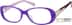 Oval Glasses 602017 in Purple