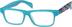 Rectangle Glasses 604716 in Blue