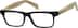 Rectangle Glasses 604721 in Black