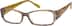 Rectangle Glasses 605815 in Pattern