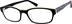 Rectangle Glasses 606421 in Black
