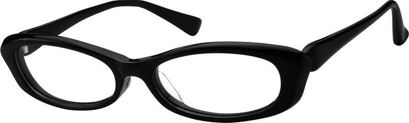 Black Oval Glasses #607421 | Zenni Optical