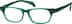 Rectangle Glasses 608324 in Green
