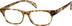 Rectangle Glasses 608325 in Tortoiseshell