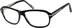 Rectangle Glasses 610421 in Black