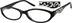 Oval Glasses 610521 in Black