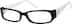 Rectangle Glasses 612121 in Black