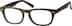 Rectangle Glasses 614212 in Brown