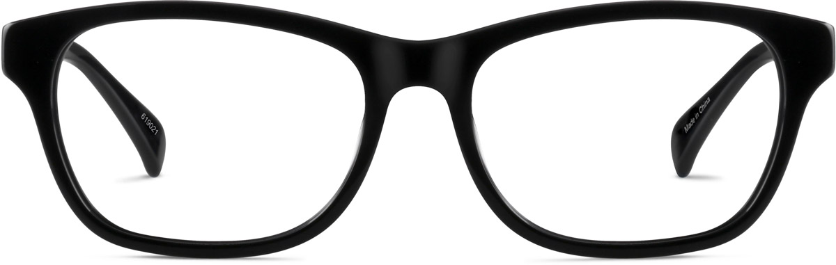 Black Rectangle Glasses