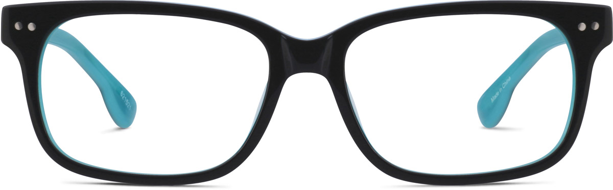 Black Rectangle Glasses