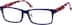 Rectangle Glasses 622117 in Purple