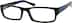 Rectangle Glasses 622321 in Black