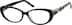 Cat-Eye Glasses 623521 in Black