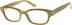 Rectangle Glasses 623632 in Yellow
