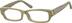 Rectangle Glasses 623732 in Yellow
