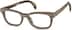 Square Glasses 624042 in Wood Texture
