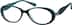 Oval Glasses 624236 in Green