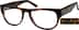 Square Glasses 624725 in Tortoiseshell