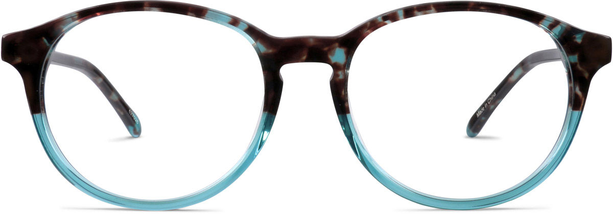 Blue Round Glasses