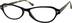 Oval Glasses 627721 in Black