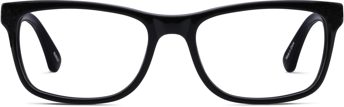 Black Rectangle Glasses