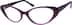 Cat-Eye Glasses 628117 in Purple