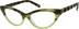 Cat-Eye Glasses 628534 in Green