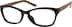 Cat-Eye Glasses 628715 in Wood Texture