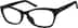 Cat-Eye Glasses 628721 in Black