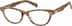 Oval Glasses 629615 in Brown