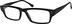 Rectangle Glasses 630821 in Black