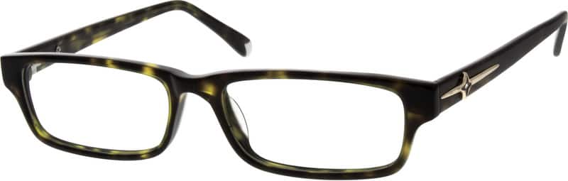 Tortoiseshell Rectangle Glasses #631434 | Zenni Optical