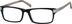 Rectangle Glasses 631621 in Black