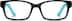 Kids’ Square Glasses 632321 in Black