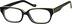 Kids’ Rectangle Glasses 632421 in Black