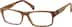 Rectangle Glasses 633215 in Brown
