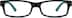 Rectangle Glasses 634021 in Black