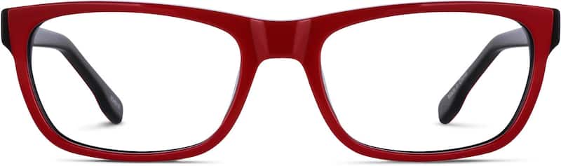 Red Rectangle Glasses 